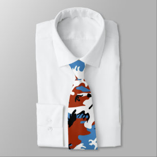 Patriotic Camo Tie