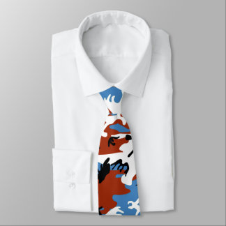 Patriotic Camo Tie