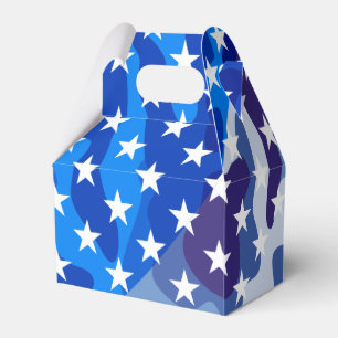 Patriotic camouflage pattern favor box