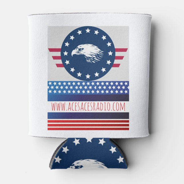 patriotic can cooler (Front)