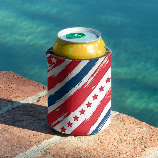 Patriotic Can Cooler (In Situ Pool)