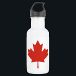 Patriotic Canadian Flag 532 Ml Water Bottle<br><div class="desc">The national flag of Canada.</div>