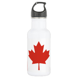 Patriotic Canadian Flag 532 Ml Water Bottle