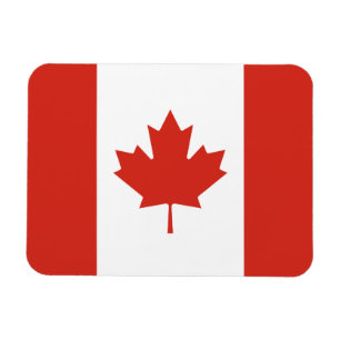 Patriotic Canadian Flag Magnet