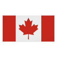Patriotic Canadian Flag