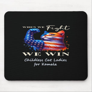 Patriotic Cat  Mouse Pad