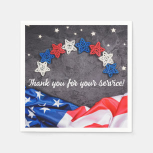 Patriotic Celebration Napkin