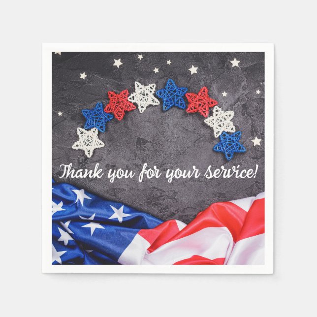 Patriotic Celebration Napkin (Front)