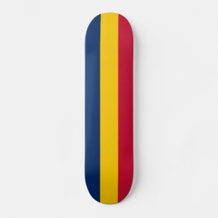 Patriotic Chad Flag Skateboard