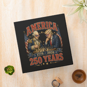 Patriotic Chess 250 Binder