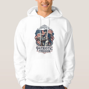Patriotic Chess Player Vector Graphic Tee