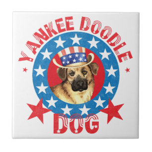 Patriotic Chinook Tile