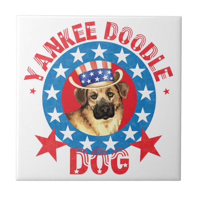 Patriotic Chinook Tile (Front)