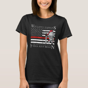 Patriotic Christian Soldiers Faith Christianity  P T-Shirt