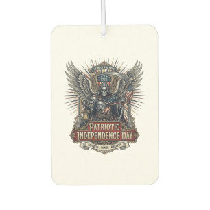Patriotic Chrome Reaper Dark Patriot Skeleton & Re Air Freshener