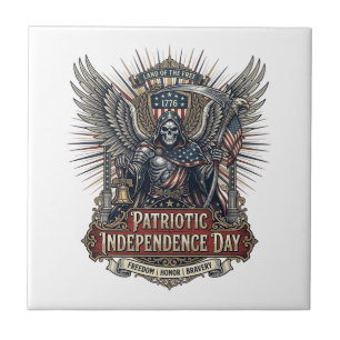 Patriotic Chrome Reaper Dark Patriot Skeleton & Re Tile