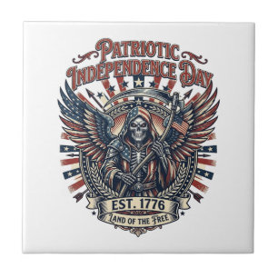 Patriotic Chrome Reaper Dark Patriot Skeleton & Re Tile