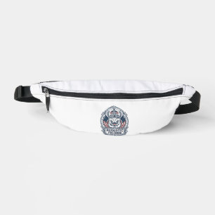 Patriotic Church Camp Vector Graphic Tee Fanny Pack
