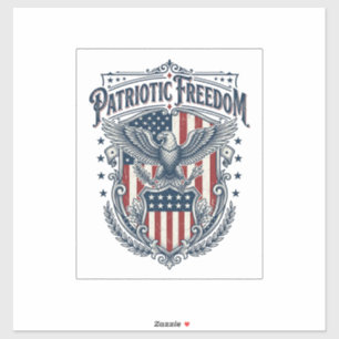 Patriotic City Pride Series Vector Graphic Tee