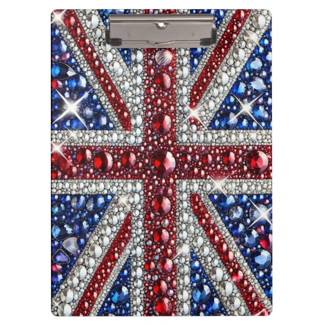 Patriotic Clipboard with British Colours (Front)