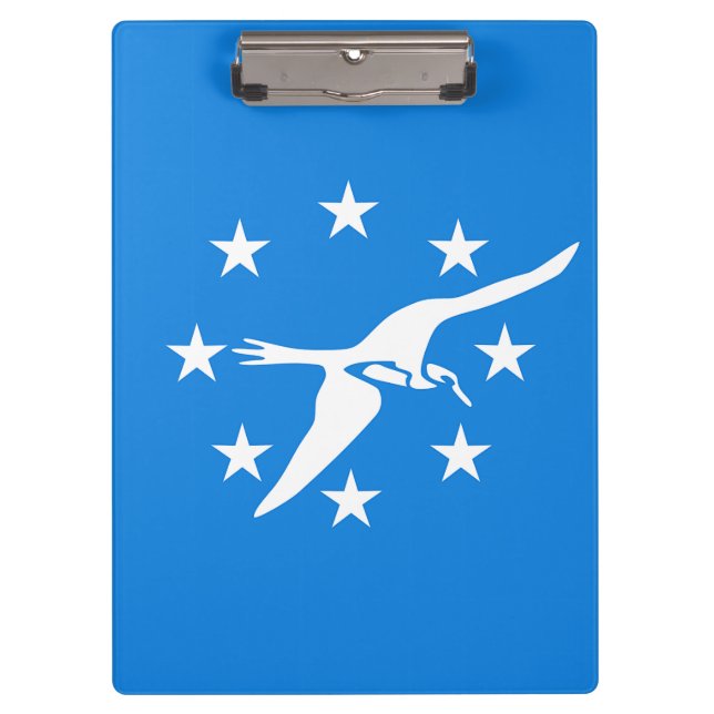 Patriotic Clipboard with flag of Corpus Christi (Front)