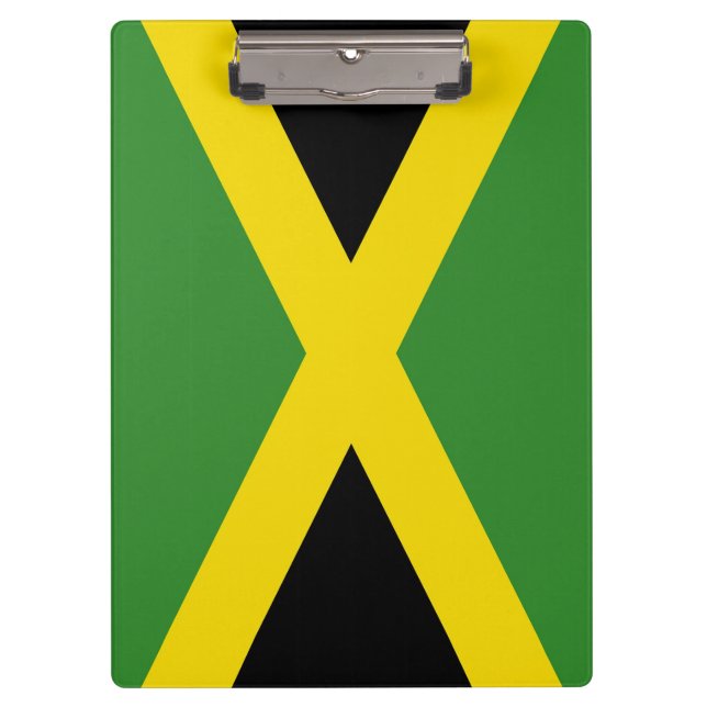 Patriotic Clipboard with flag of Jamaica (Front)