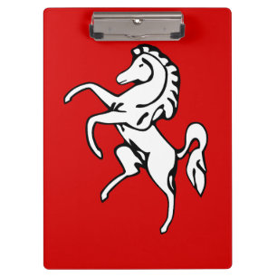 Patriotic Clipboard with flag of Kent County