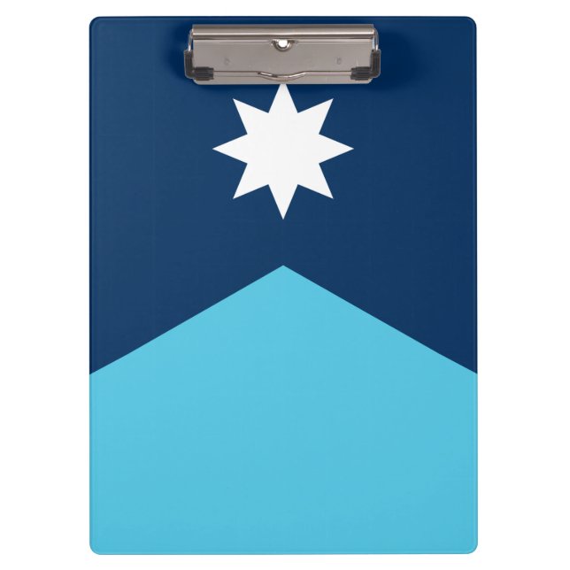 Patriotic Clipboard with flag of Minnesota, USA (Front)