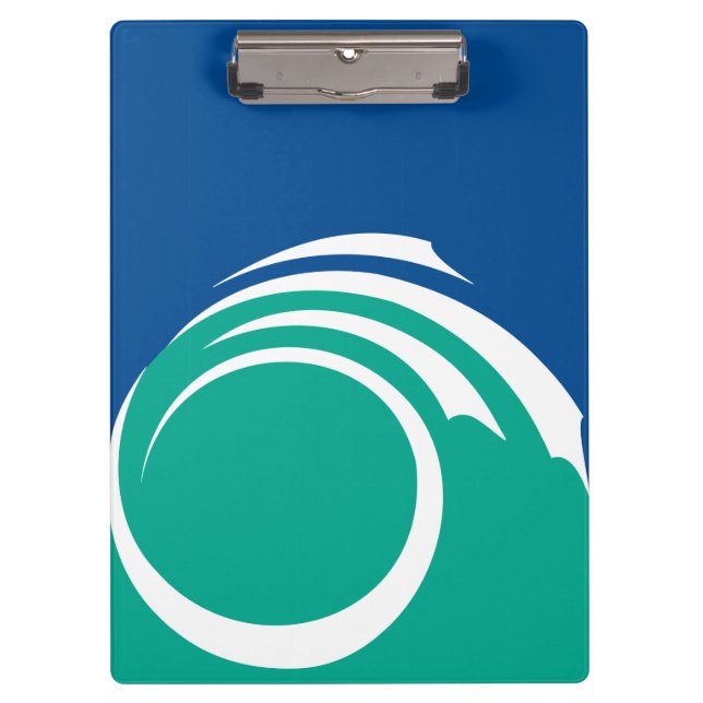 Patriotic Clipboard with flag of Ottawa, Canada (Front)