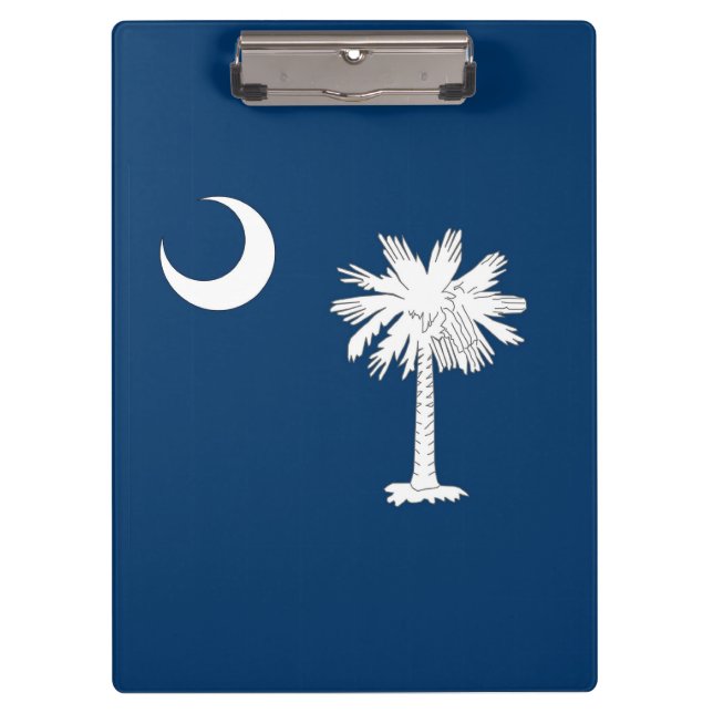 Patriotic Clipboard with flag of South Carolina (Front)