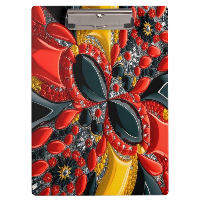 Patriotic Clipboard with German Colours (Front)