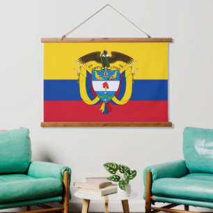 Patriotic Colombia Tapestry, Colombian Flag Hanging Tapestry