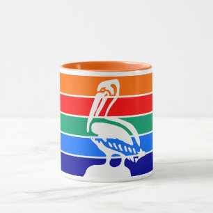 Patriotic Combo Mug with flag of St. Petersburg