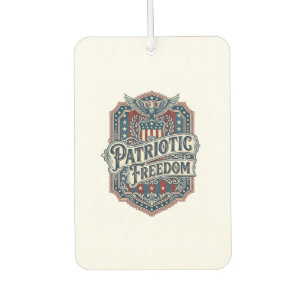 Patriotic Country Gospel Vector Graphic Tee Air Freshener