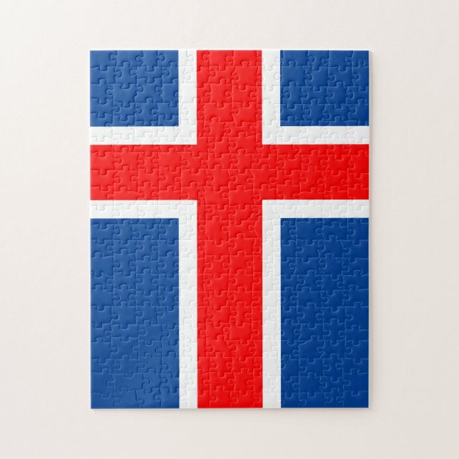 Patriotic Cross Frustrating Jigsaw Puzzle (Vertical)
