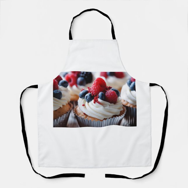 Patriotic Cupcake Apron (Front)