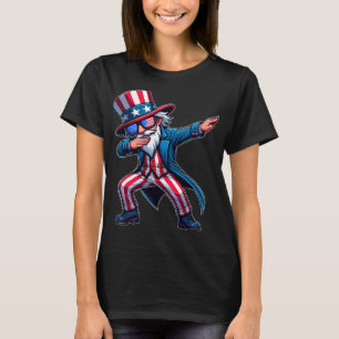 Patriotic Dabbing Uncle Sam Usa 4th Of July Mens B T-Shirt