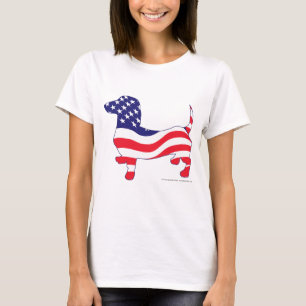 Patriotic Dachshund T-Shirt