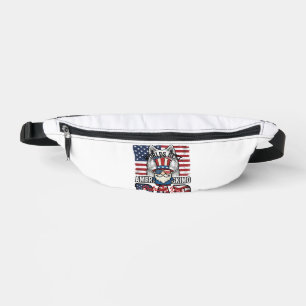 Patriotic Dad Gnome Vintage Vector Shirt Design_1 Fanny Pack