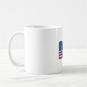 Patriotic DAD Vector Shirt Design_1 Coffee Mug