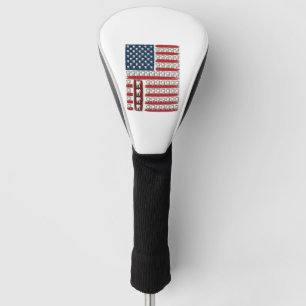 Patriotic Dentist Tooth Flag Golf Head Cover