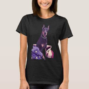 Patriotic Doberman  517 T-Shirt