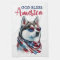 Patriotic Dog-Husky
