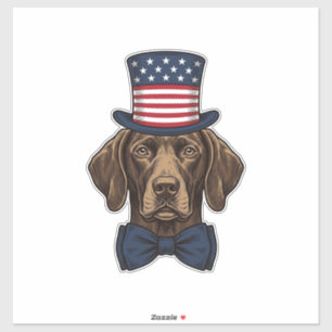 Patriotic Dog Vintage Engraving Shirt Design_1