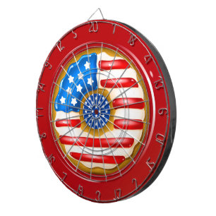 Patriotic Donut Dartboard