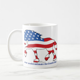 Patriotic Draught   Horse Coffee Mug