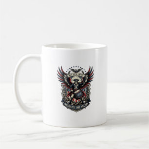 Patriotic Drummer Of Liberty Music Rock Metal Patr Coffee Mug