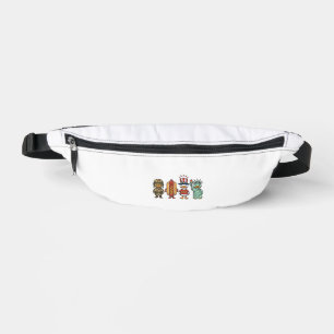 Patriotic Duck and Hot Dog Vintage Vector Shirt_1 Fanny Pack