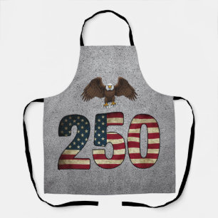 Patriotic Eagle 250 USA Semiquincentennial Apron