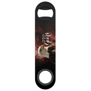 Patriotic Eagle 250 Years Bottle Opener Bar Key
